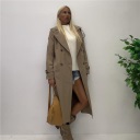 trench  lungo doppio petto basic